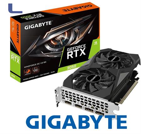 scheda video RTX 3050 windforce oc v2 6gb gddr6 geforce gigabyte