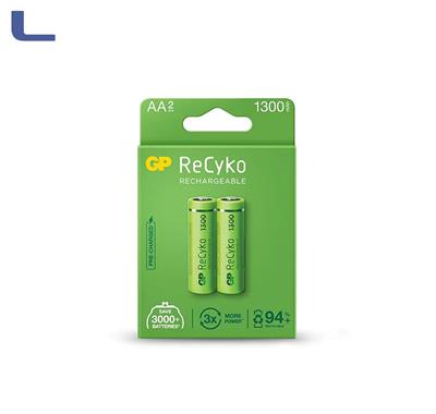 batteria n-mh aa 1300mah blister 2pz. GP RECHARGE *572