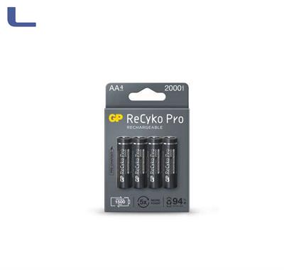 batteria n-mh aa 2000mah blister 4pz. GP RECHARGE *572