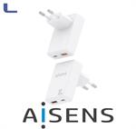 alimentatore ultra slim spina italiana 30w GaN usb a-usb c *572