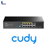switch gigabit 8 porte poe con 2 porte gigabit 2 porte gbe cudy