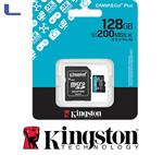 micro sd xc 128gb + adattatore sd class 10 U3 V30 kingston *572
