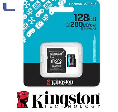 micro sd xc 128gb + adattatore sd class 10 U3 V30 kingston *572