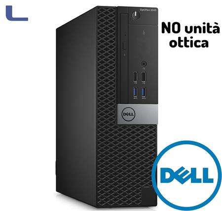 PC DELL 3040 SFF I5-6th 8gb ram 256gb ssd win11p ricon no dvd