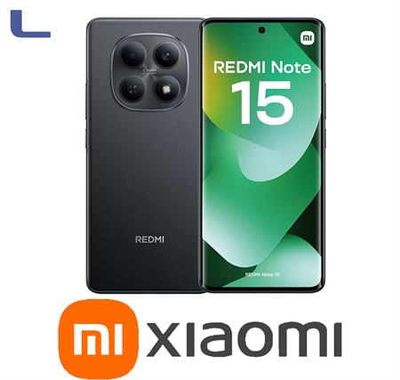 Xiaomi redmi NOTE 15 5g  black dual sim rom128 ram6gb * 273