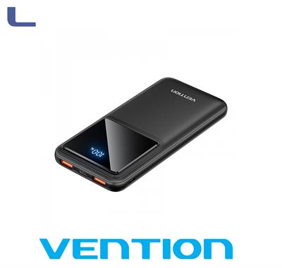 power bank per smartphone 10000mAh 22.55w black vention *572