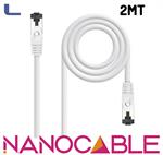 cavo patch cat 8 rame sstp 2mt nanocable LSZH  white *572