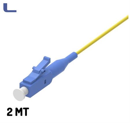 cavo Pigtail ottico OS2 09/125 lc Tight Buffer 2mt giallo *021