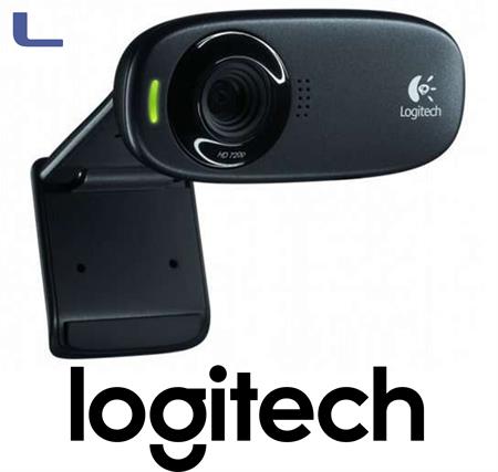 webcam 720p hd con microfono black c310 logitech *677