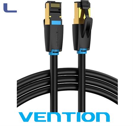 cavo patch cat 8 sftp 2mt black oxigen-free copper (GAMING) *572
