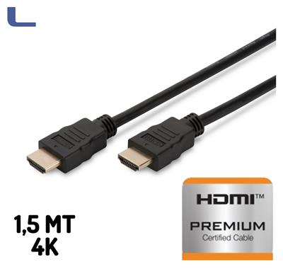 cavo hdmi alta velocità a maschio-a maschio 1.5m *346