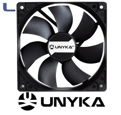 ventola 80x80x25  12v connettore 4poli unyka * 572