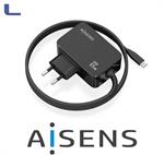alimentatore gan  65w usb type c aisens  1.8m * 572
