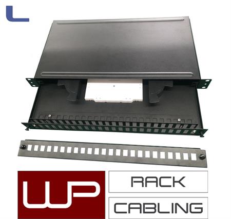 box ottico 19 estraibile 1U 24 porte per 24 SC dx e 24 LC *021