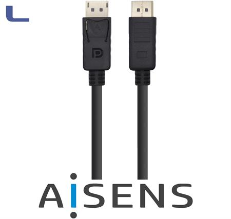 cavo adattatore displayport 1.2 4K m-m 1.5mt aisens *572