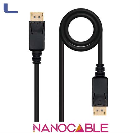cavo adattatore displayport 1.2 4k m-m  2mt nano cable  *572