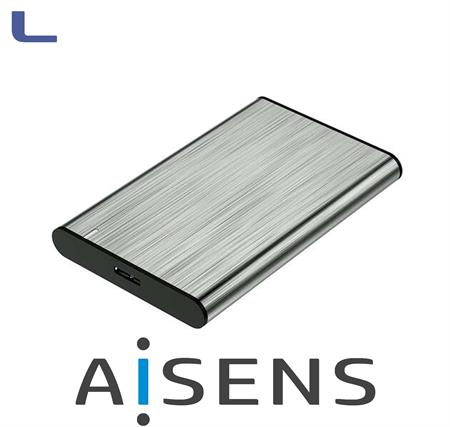 box esterno per hdd sata 2.5 usb 3.1 gen1 grigio aisens *572