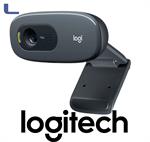 webcam 720p hd con microfono black c270 logitech *489