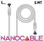 cavo patch cat 8 rame sstp 5mt nanocable LSZH grigio *572