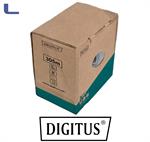 matassa cavo cat5e utp grigio 305mt rame digitus *215
