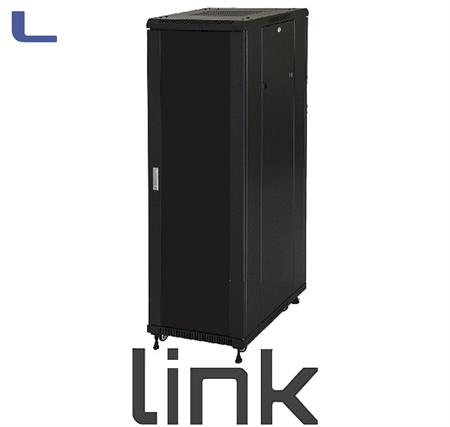 armadio rack 1942U nero A2055xL600xP800mm ip30 porta vetro *215