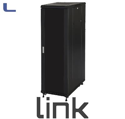 armadio rack 1942U nero A2055xL600xP800mm ip30 porta vetro *215