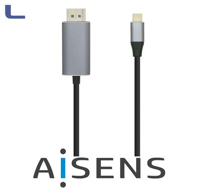 adattatore usb type C maschio - hdmi m 0.80 cm aisens *572