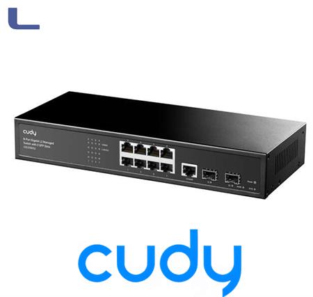 switch gestito 8 porte gigabit l2 + 2p Gigabit SFP cudy *572