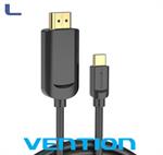 adattatore usb type C maschio - hdmi m 1M black vention *572