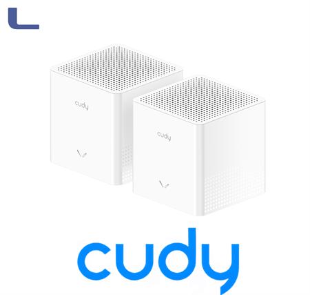 router wifi home mesh ac1200 2.4/5ghz300/867mbps kit2pz cudy*572