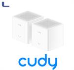 router wifi home mesh ac1200 2.4/5ghz300/867mbps kit2pz cudy*572