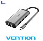 docking station type C hdmi 4k lan 3 usb3.0 1usb-c lettore sd
