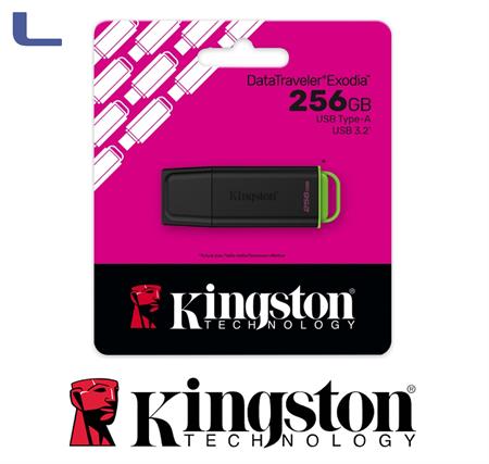 pendrive 256gb usb 3.2 gen1 kingston *814