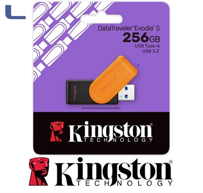 pendrive 256gb usb 3.2 gen1 kingston exodia s *434