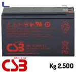 batteria al piombo 12v 9ah csb faston grande *329