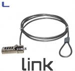 cavo di sicurezza per notebook con combinazione link *215