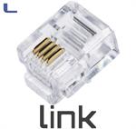 plug telefonico rj11 6 poli - 4 contatti conf. 100pz*215