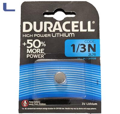 batteria bott litio DL 1/3n 2l76 cr1 3n cr11108 duracell ultra