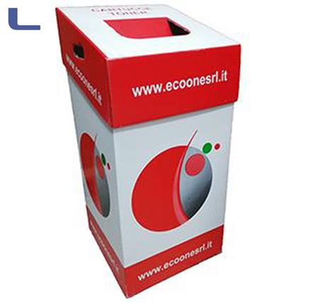 raccolta toner esausti ecobox contenitore + busta *380