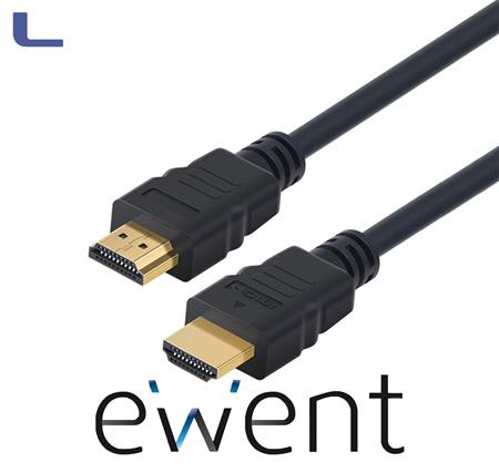 cavo hdmi V 2.0 m/m 1.80mt 4k ethernet 3D ewent HQ *021