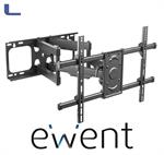 braccio supporto a muro snodabile x monitortv 37/80 ewent *021