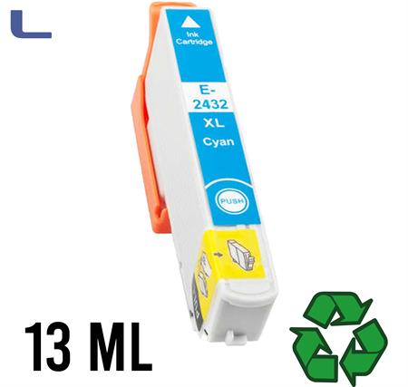 epson compatibile xp750 850 950 960 t2432 xl 15ml ciano