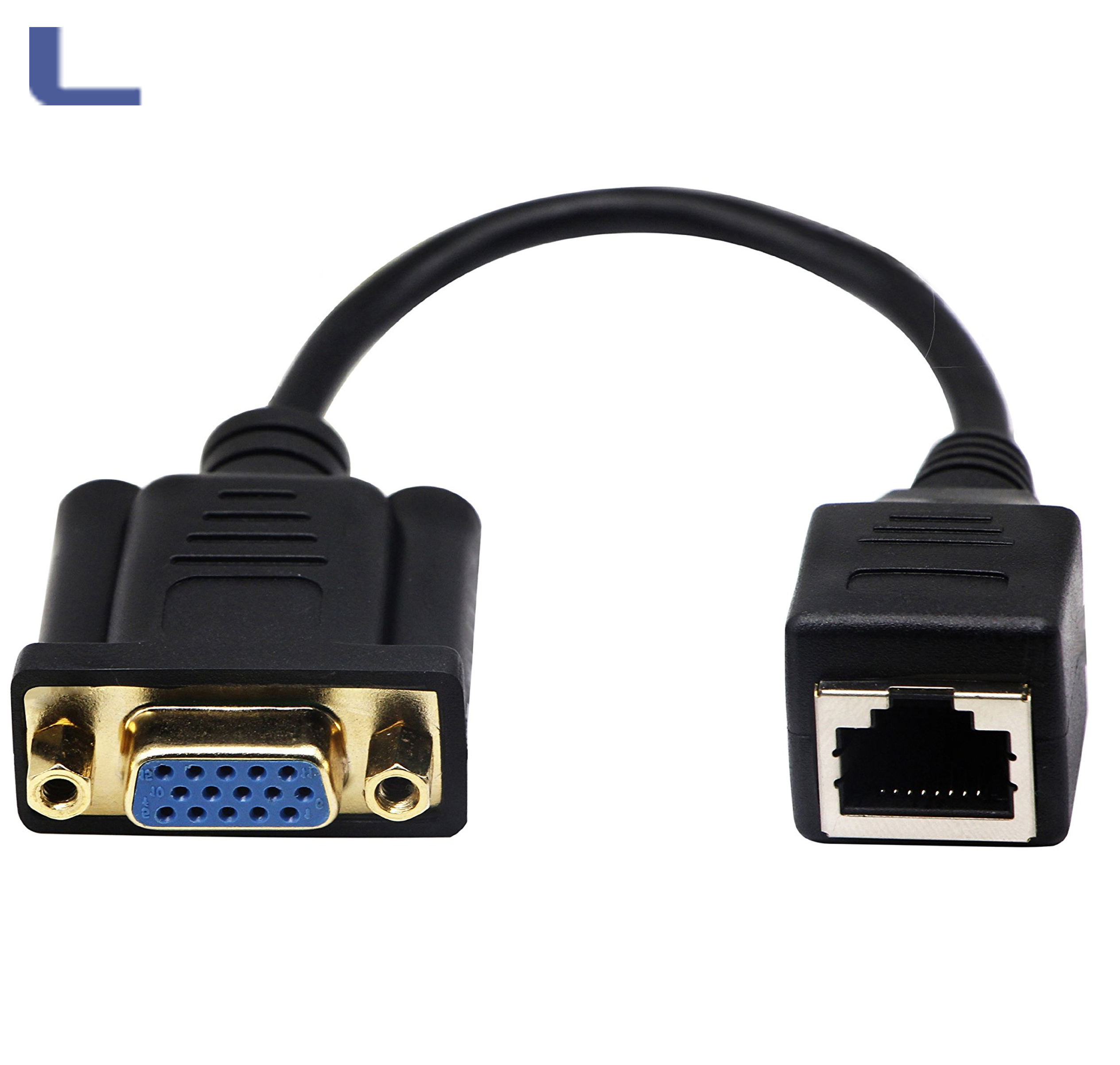 cavo adattatore vga femmina - RJ45 femmina 0.15mt *547 - Audio video -  Linker Accessories - Distribuzione ingrosso toner cartucce informatica  hardware misterbianco catania sicilia