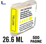 brother compatibile lc1000 lc970 dcp13xc 33xc 540cn yellow 15ml