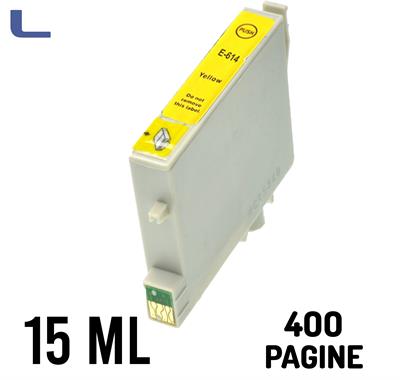 epson compatibile d68 dx3800 3850 4800 4850 yellow 15ml t0614