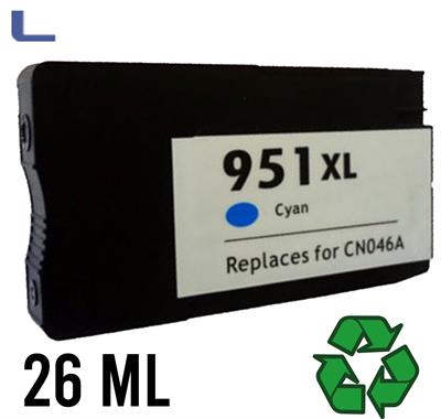 hp compatibile n 951xl cn046ae ciano