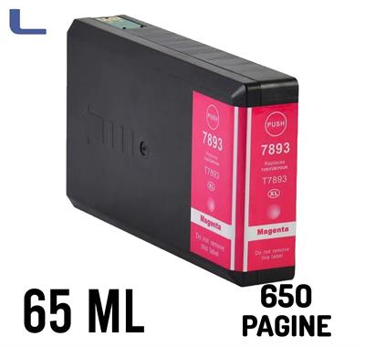 epson compatibile wf5110 5190 5620 5690 magenta 34.2ml t7893