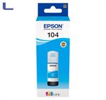 flacone epson 65ml ecotank 104 ciano C13T00P240
