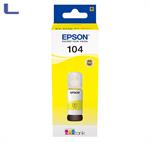 flacone epson 65ml ecotank 104 yellow C13T00P440