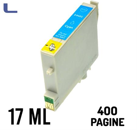 epson compatibile c64 c66 c84 cx3600 6400 ciano T0442